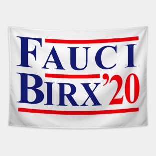 Fauci Birx 2020 Tapestry