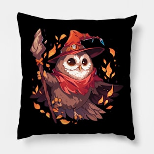 owl wizard Pillow