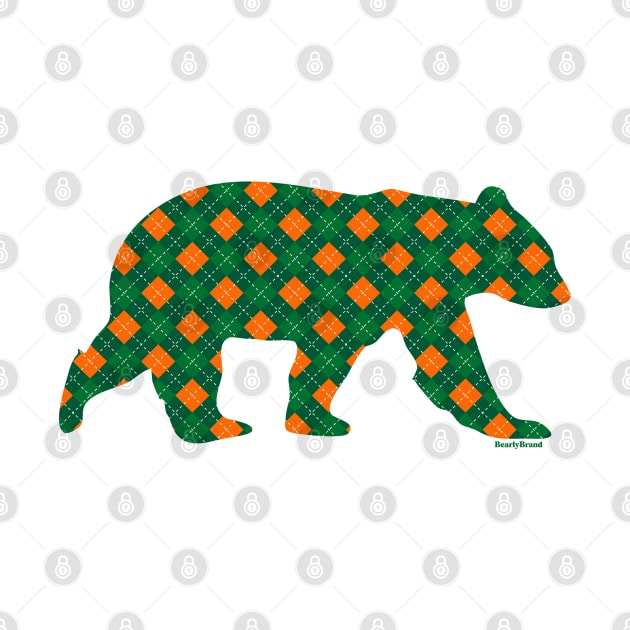 St. Patrick's Day Argyle Bear | BearlyBrand by The Bearly Brand