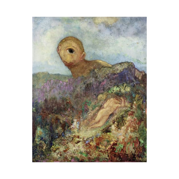 The Cyclops by Odilon Redon by Classic Art Stall