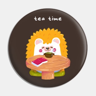 Tea time Pin