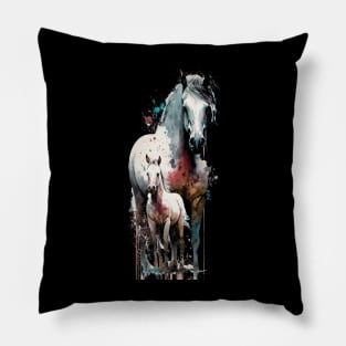 Mare and Colt Pillow