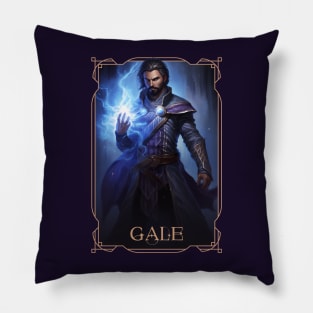 Gale, the Legendary Wizard of Waterdeep. Baldur's Gate 3 inspired funart Pillow