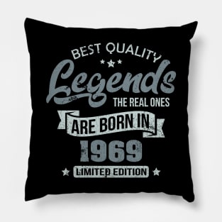 Birthday 1969 T-Shirt Pillow