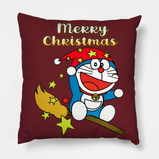 Christmas Cat Pillow