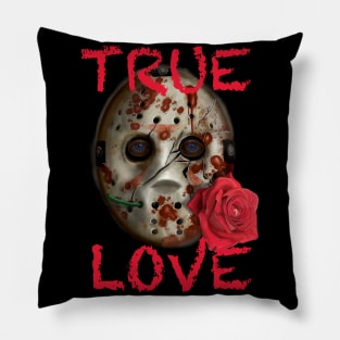 MY TRUE LOVE IS HORROR! Pillow