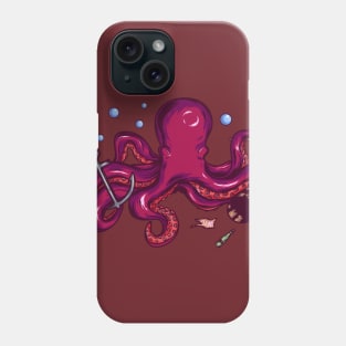 Blind Octopus Phone Case