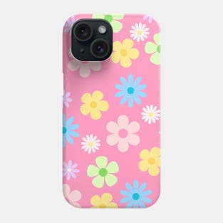 Retro Flowers Pattern Phone Case