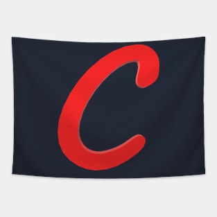 Letter C Tapestry