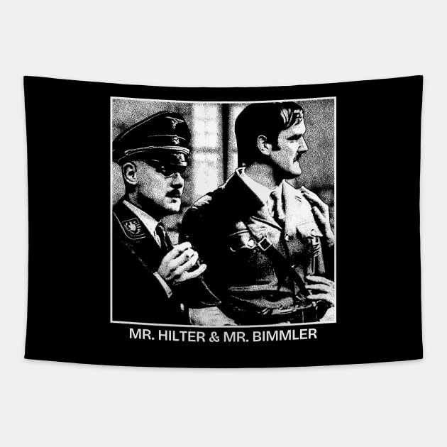 Mr. Hilter & Mr. Bimmler Tapestry by Zen Cosmos Official