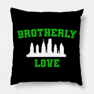 Brotherly Love City Pillow