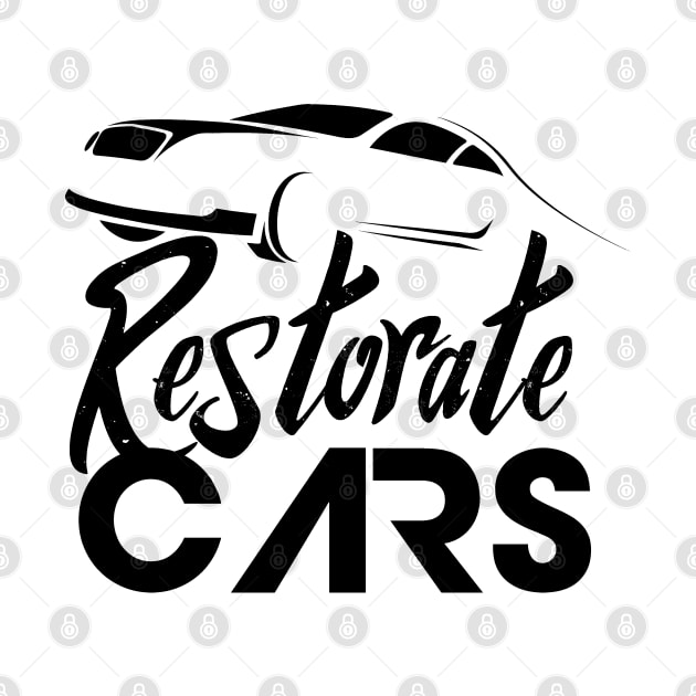 Oldtimer Car Repair Cars Restoration Hobby by dr3shirts