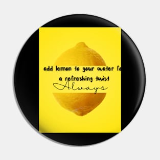 lemonade Pin