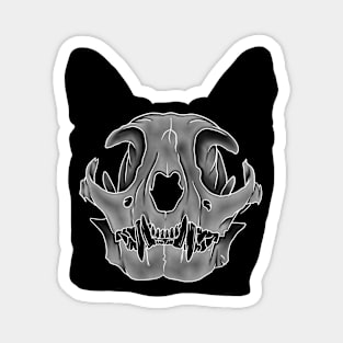 Cat Skull Magnet