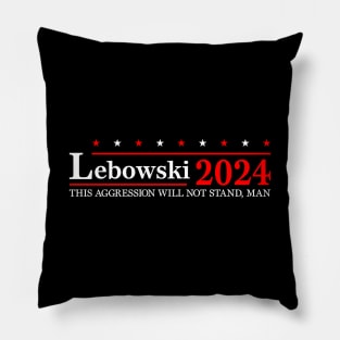 Lebowski 24 For President 2024 Pillow