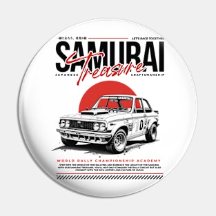 Samurai Treasure Pin