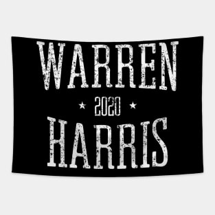 Elizabeth Warren and Kamala Harris on the one ticket? Dare to dream, Warren 2020, Harris 2020 Tapestry