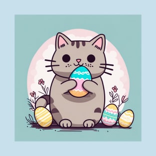 Cute Easter kitten T-Shirt