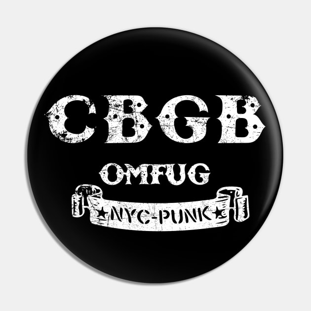 CBGBs (light) Pin by Doc Multiverse Designs