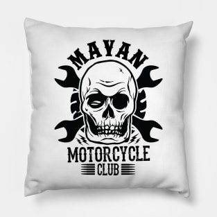 Mayan motorcycle club Pillow