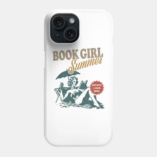 Book Girl Summer Phone Case