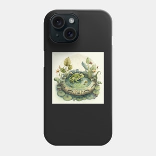 Frog Pond Ornament Phone Case