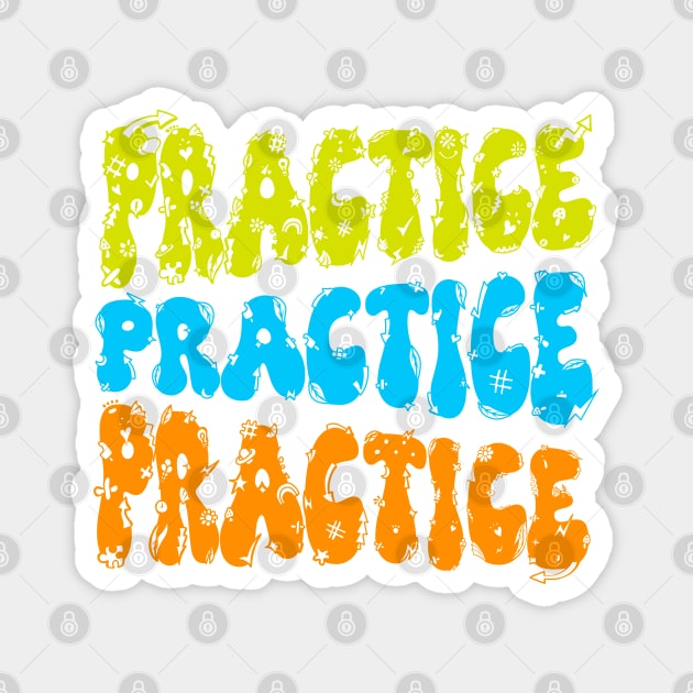 Practice colorful Magnet by Reenmp