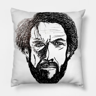 Clintish Man Pillow