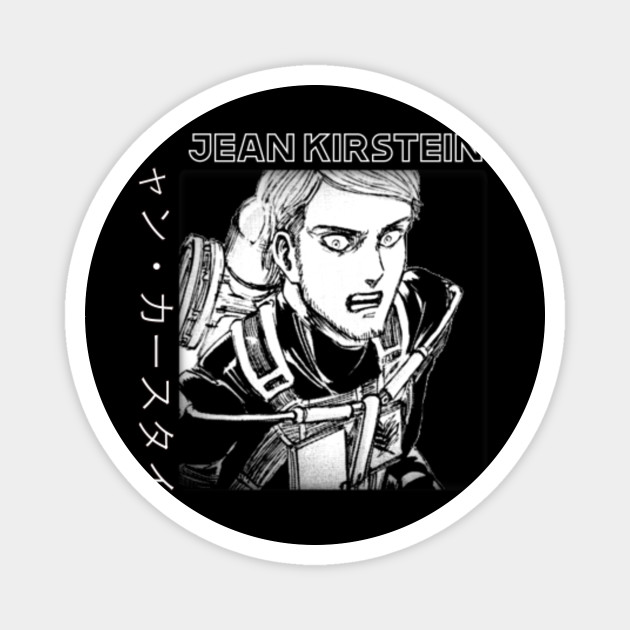 Aot Jean Kirstein Attack On Titan Aimant Teepublic Fr