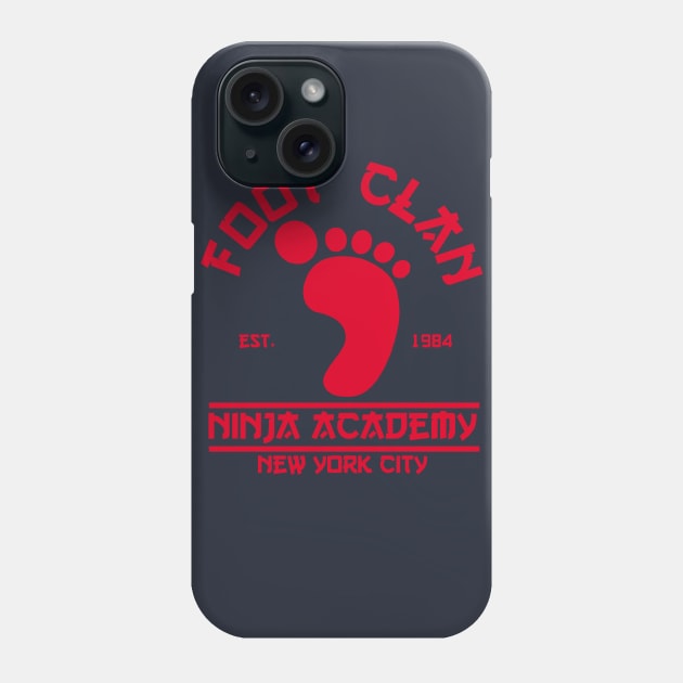 Foot Clan Phone Case by carloj1956