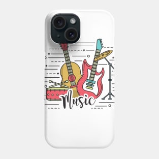 Music art design Phone Case