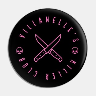 Villanelle's Killer Club (Pink) Pin
