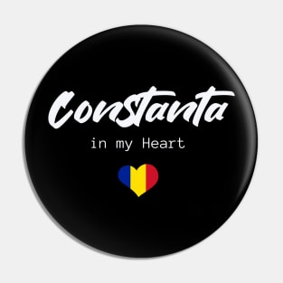 Constanta in my Heart Pin