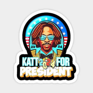 Katt For President Magnet