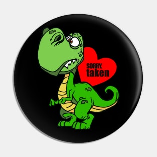 In Love and Taken T Shirt Great Valentine Tee Pin