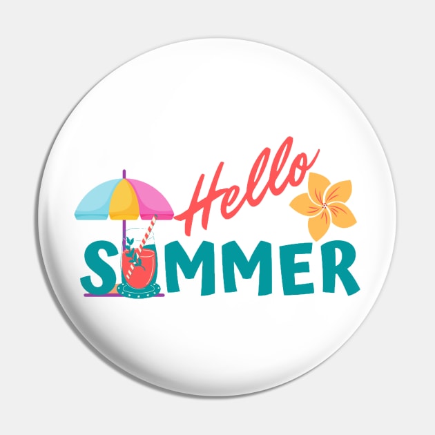 Hello summer Pin by Zinoo