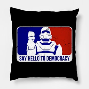 Say Hello to Democracy Pillow