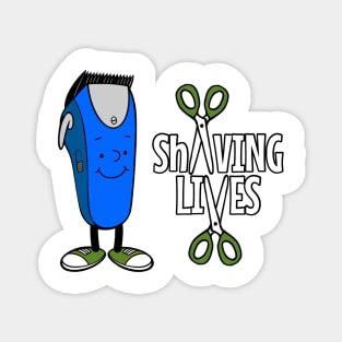 ShAVING LIVES 2024 Magnet