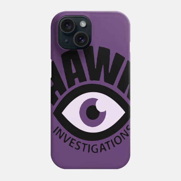 Hawk Investigations - Version 2 Phone Case by gmc263