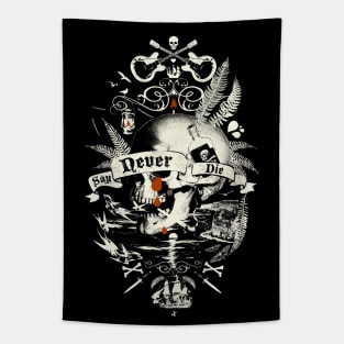 NEVER SAY DIE Tapestry