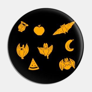 Fruits and Bats! Pin