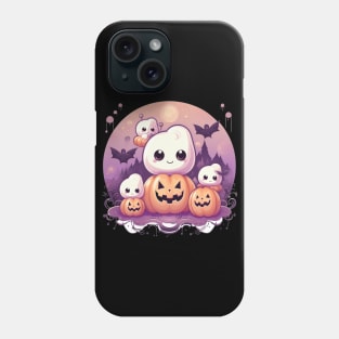 Happy Little Marshmallows kids Halloween Phone Case