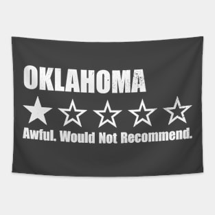 Oklahoma One Star Review Tapestry