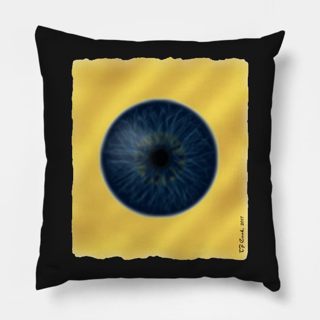 Iris Pillow by J. Rufus T-Shirtery