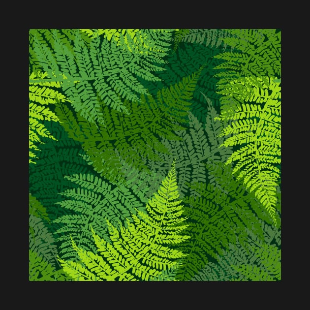 Fern Forest by MarynArts