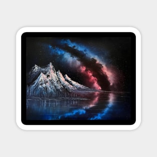 Patriotic Galaxy Magnet