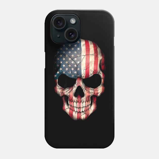 Flag Skull Phone Case by Feliz ZombiePunk