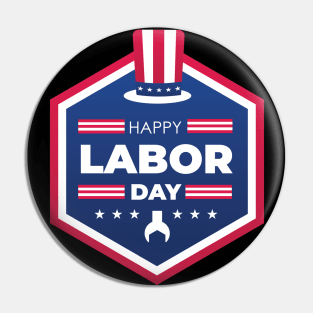 Happy Labor Day#2 Pin