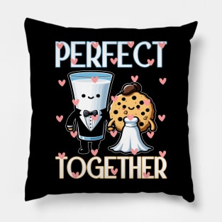 Milk and Cookies Duo Charm Pillow