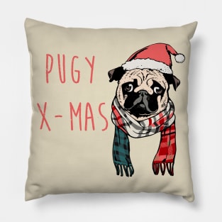 Pugy X-Mas Pillow